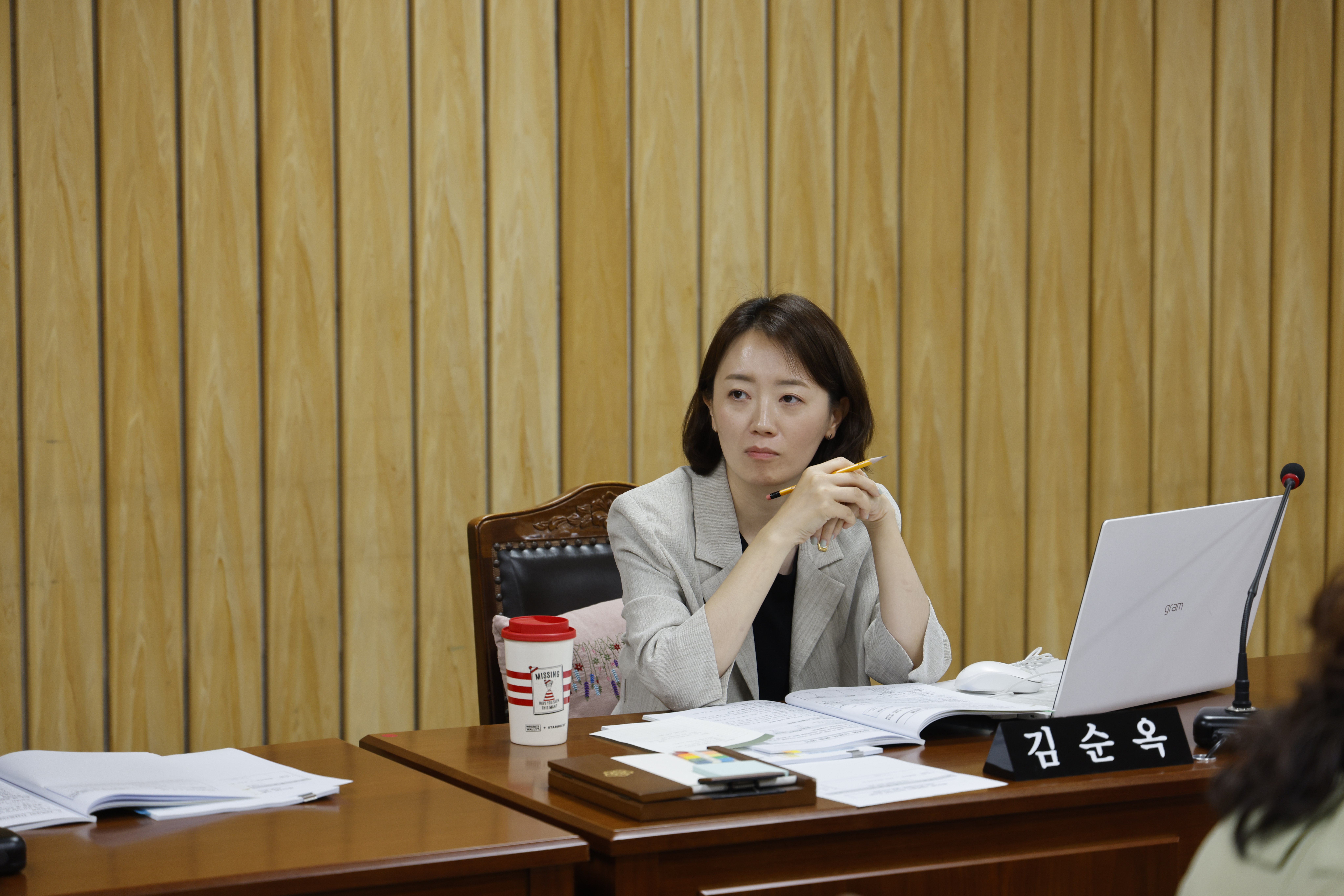 '미래복지위원회 제3차회의(제322회 임시회)' 게시글의 사진(5) '05김순옥의원.JPG'