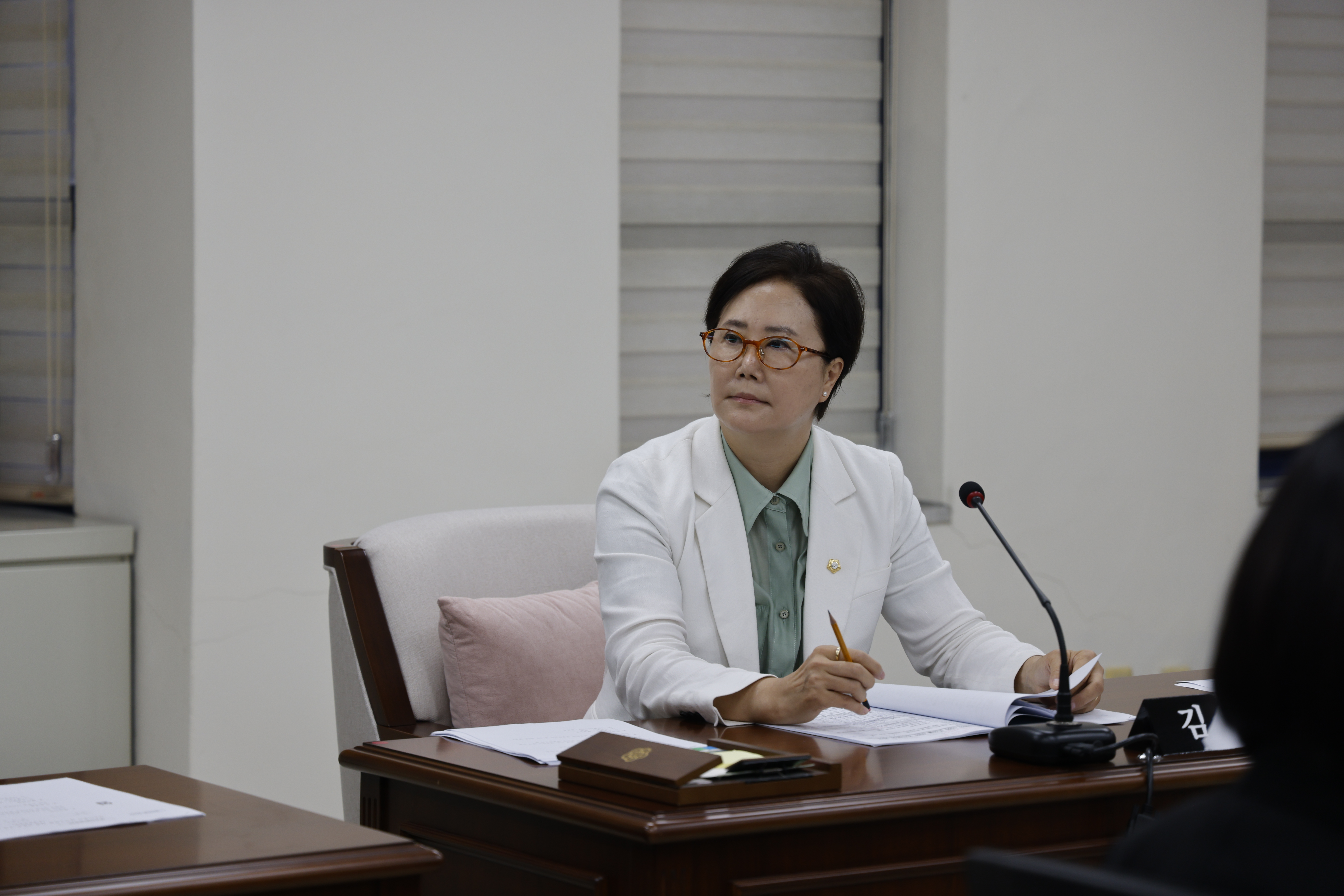 '운영위원회 제1차회의(제322회 임시회)' 게시글의 사진(5) '05김영회의원.JPG'