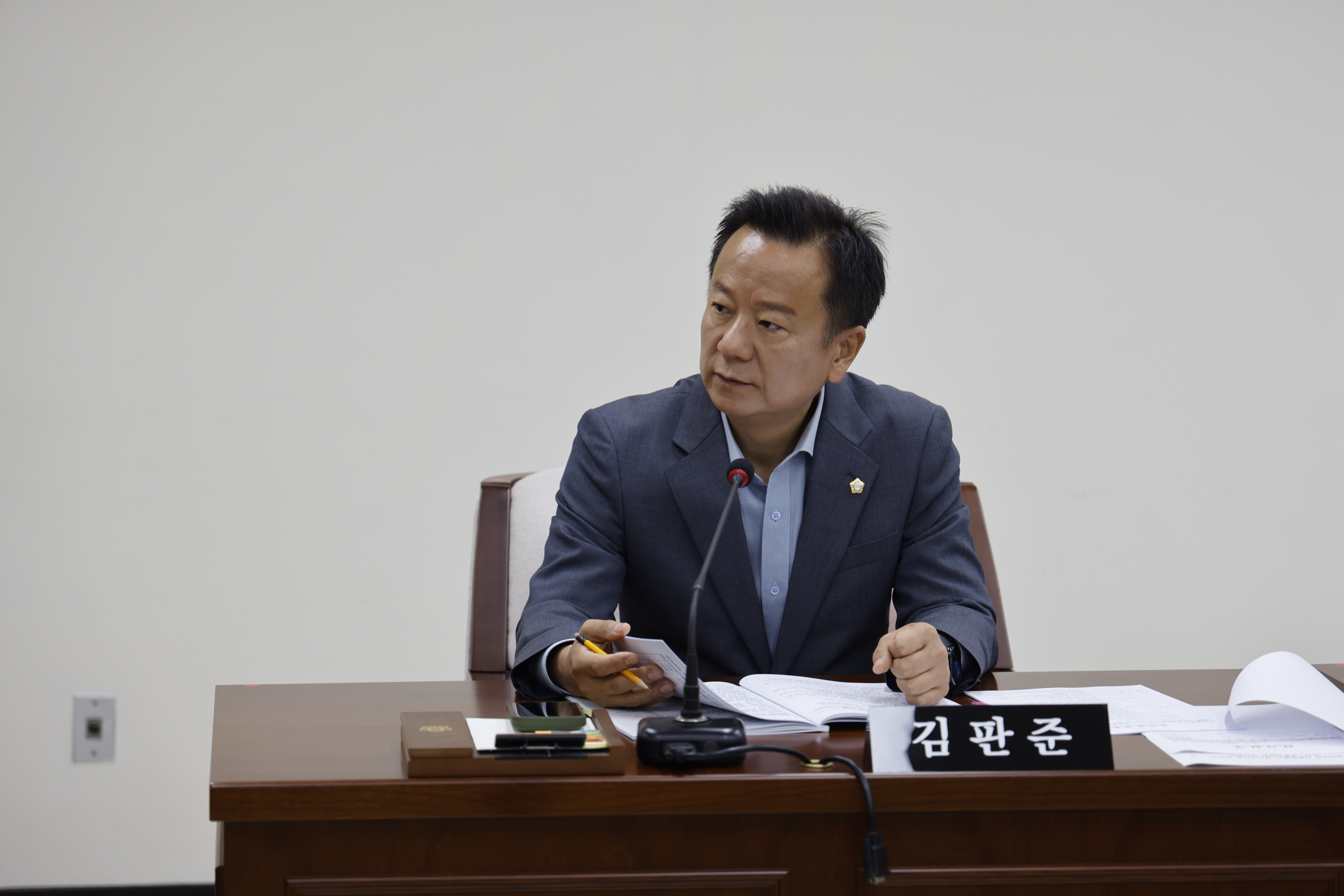 '도시교통위원회 제3차회의(제322회 임시회)' 게시글의 사진(9) '09김판준의원.JPG'