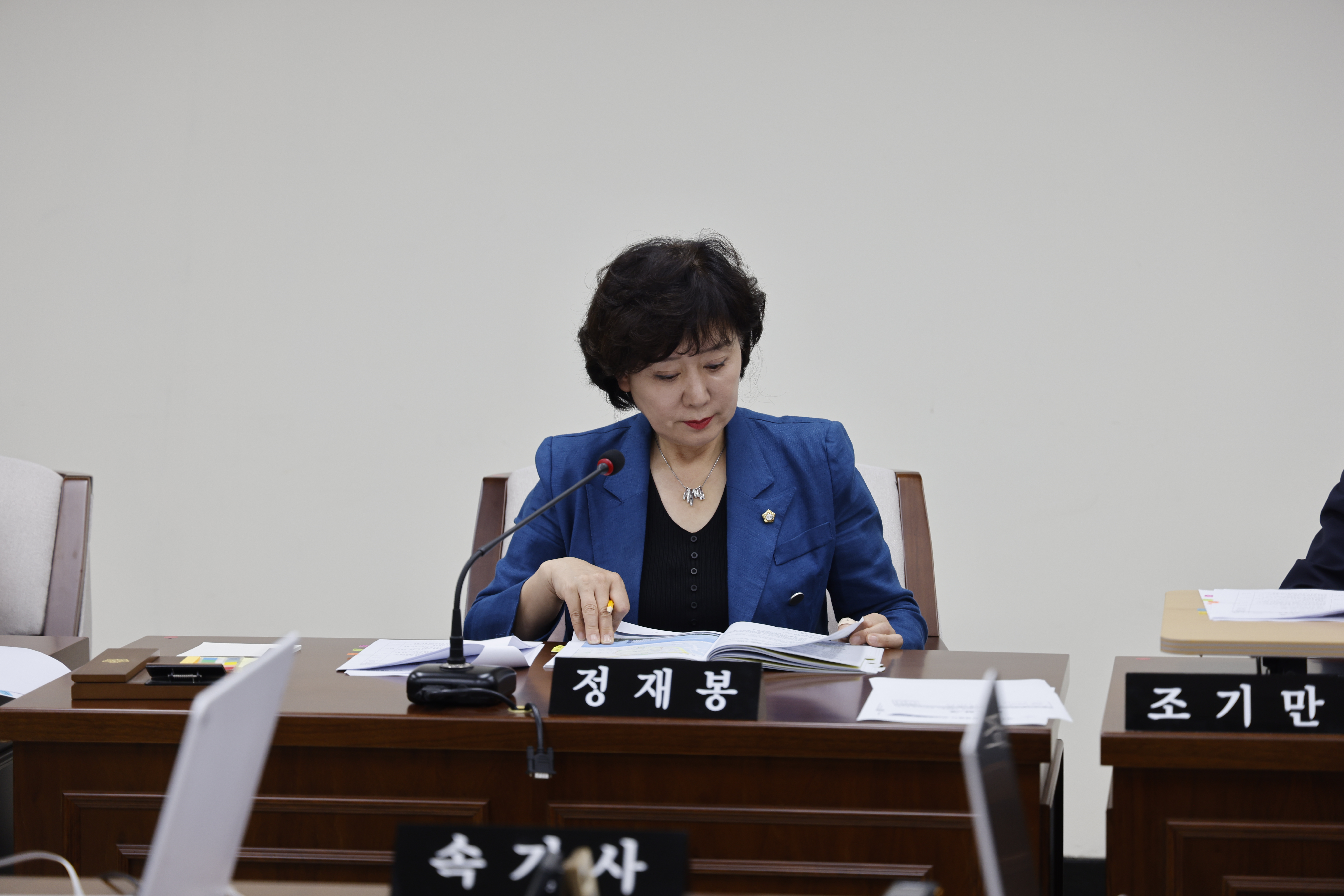 '도시교통위원회 제3차회의(제322회 임시회)' 게시글의 사진(7) '07정재봉의원.JPG'