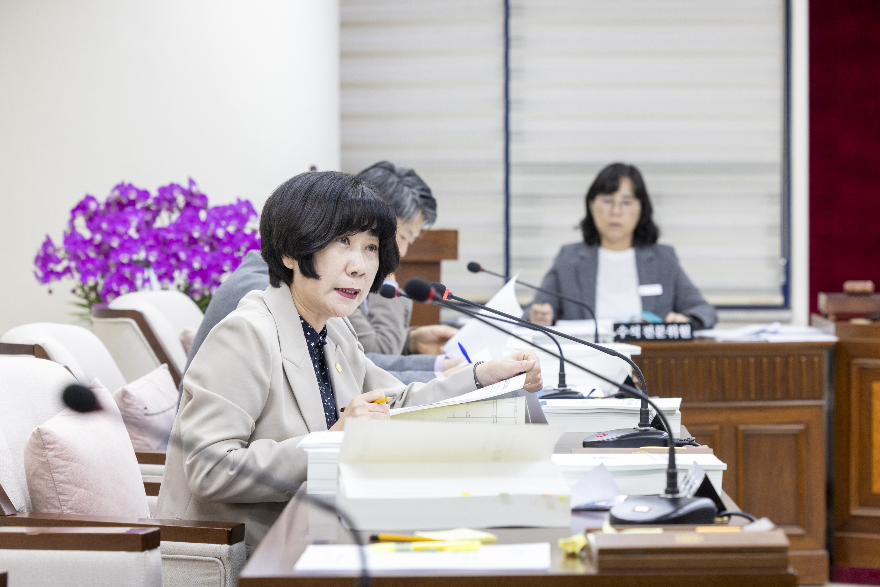 '미래복지위원회 제1차회의(제316회 제2차정례회)' 게시글의 사진(7) '20251127 미래복지위원회 제1차회의 (32).jpg'