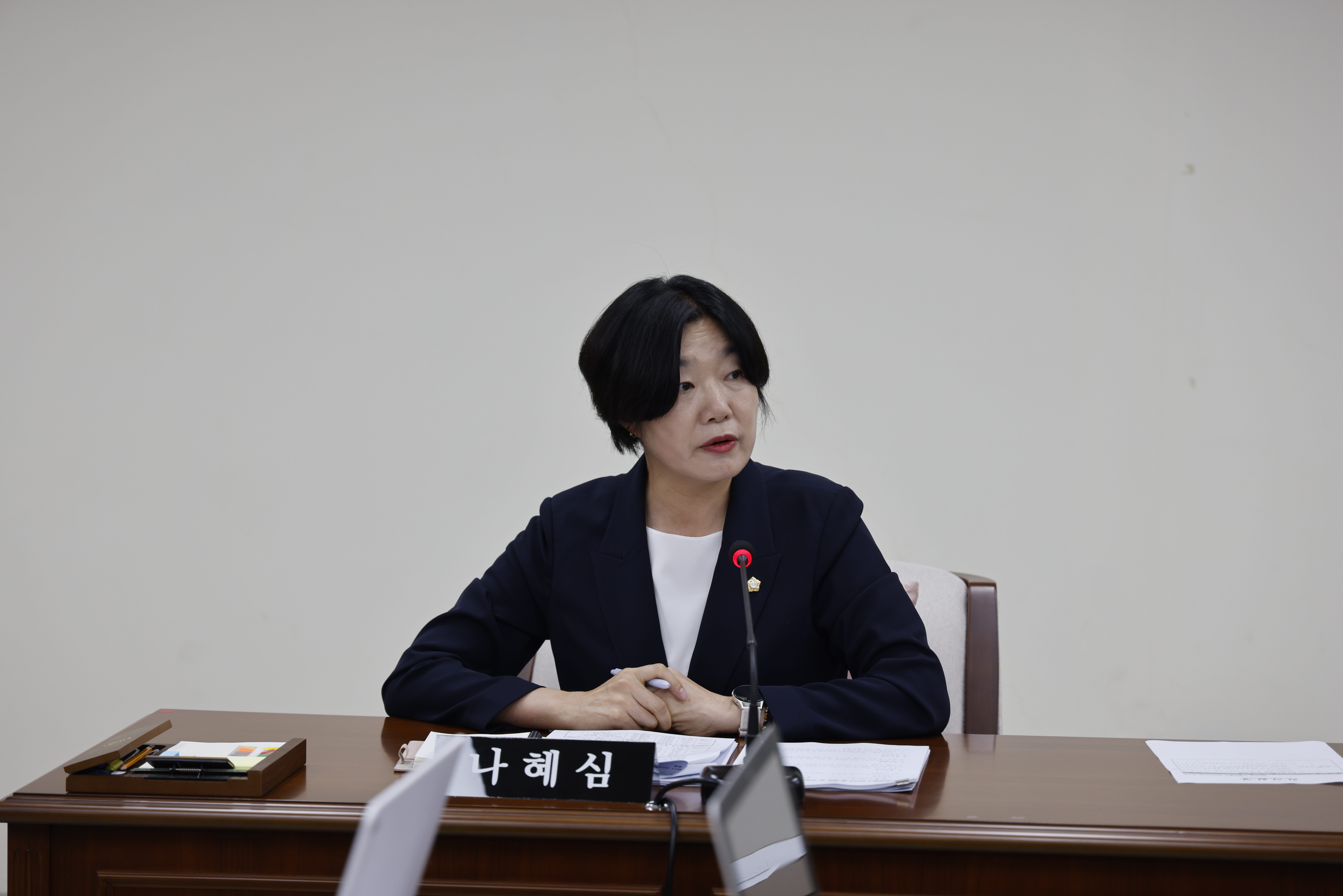 '행정재무위원회 제4차회의(제322회 임시회)' 게시글의 사진(6) '06나혜심의원1.JPG'