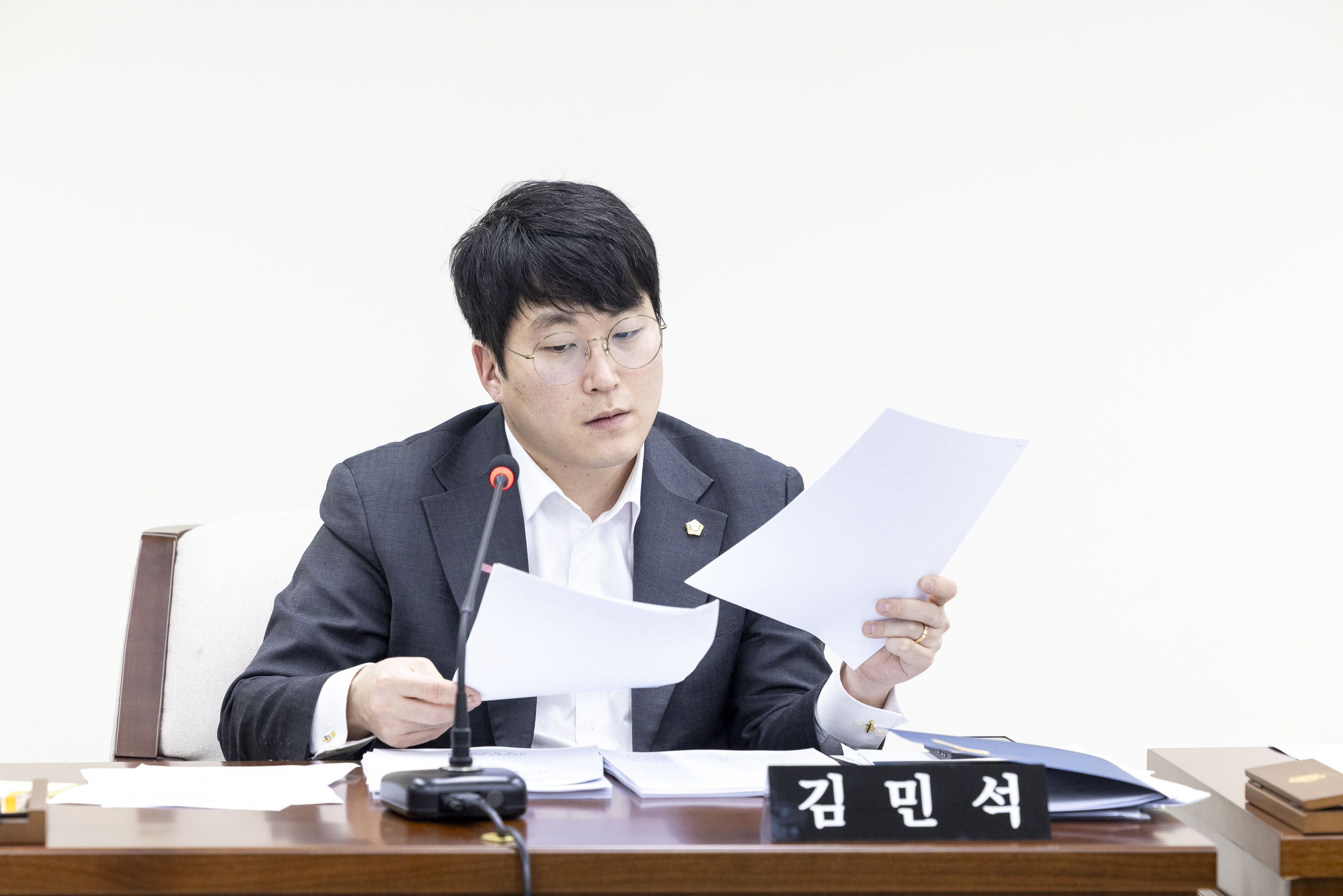 '미래복지위원회 제1차회의(제318회 임시회)' 게시글의 사진(8) '20260317 미래복지위원회 제1차회의 (61).jpg'