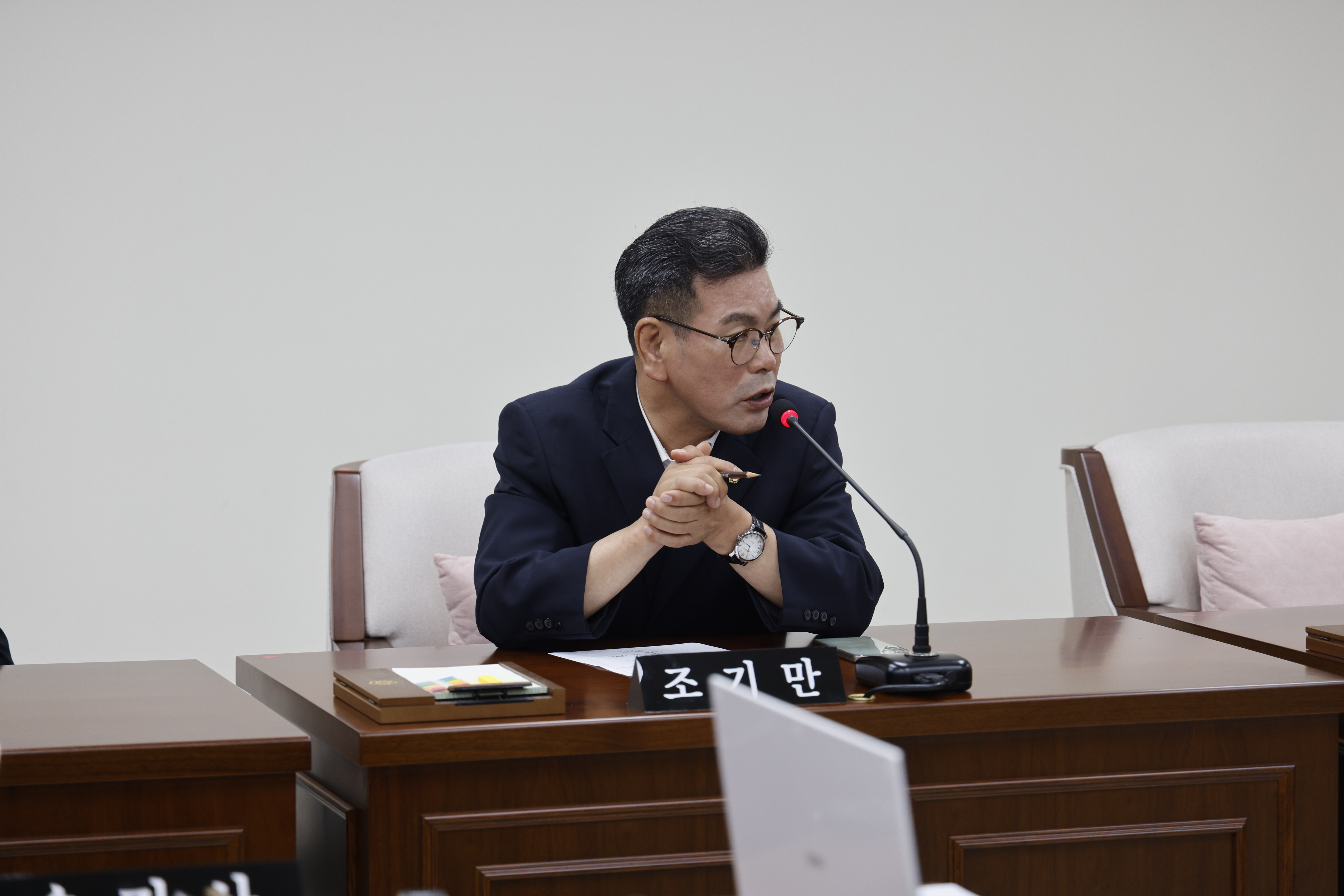 '예산결산특별위원회 제1차 회의(제322회 임시회)' 게시글의 사진(4) '04조기만의원.JPG'