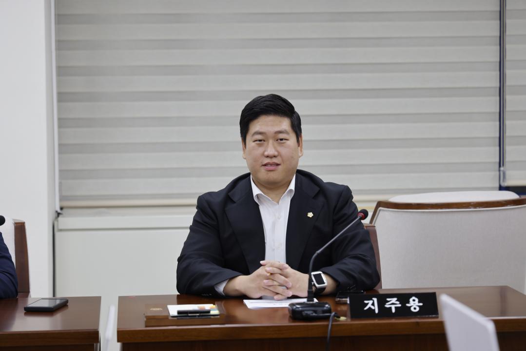 '예산결산특별위원회 제1차 회의(제322회 임시회)' 게시글의 사진(8) '08지주용의원.JPG'