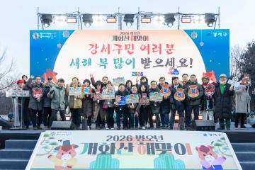 개화산 해맞이 행사